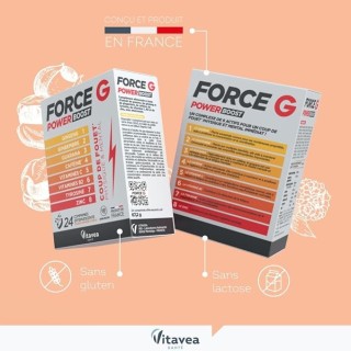 Force G Power Boost, impuls de energie fizică și mentală, 24 comprimate efervescente