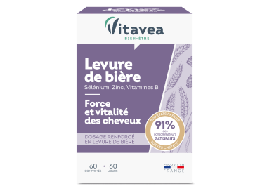 Vitavea Bien-Être Levure de Bière, forța și vitalitatea părului, 60 tablete