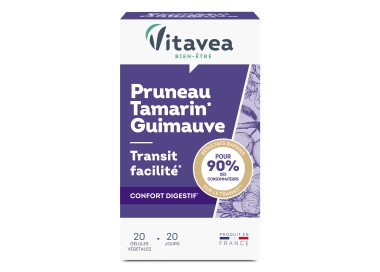 Vitavea Bien-Être Pruneau, Tamarin, Guimauve, tranzit facil, confort digestiv, 20 capsule