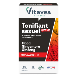 Vitavea Bien-Être Tonifiant Intim Intens, putere, vigoare, anduranță, 30 capsule
