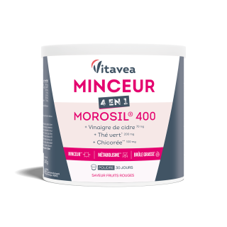 Minceur 4în1 Morosil® 400, slăbire, metabolism, arzător de grăsimi, pudră, 30 de zile