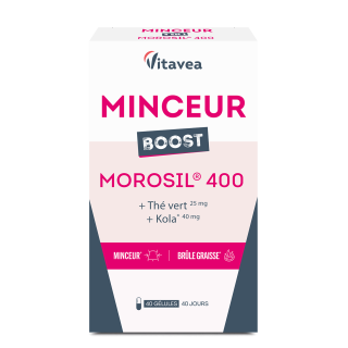 Minceur Boost Morosil® 400, arzător de grăsimi, slăbire, 40 zile, 40 capsule