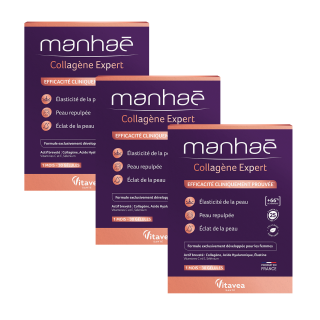 Manhaē Collagène Expert, fermitate, 3 la preț de 2, capsule