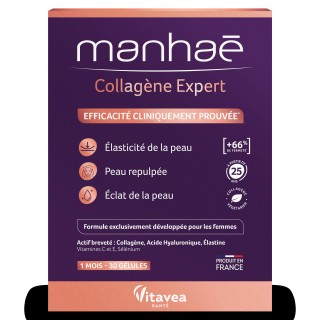 Manhaē Collagène Expert, fermitate, 3 la preț de 2, capsule