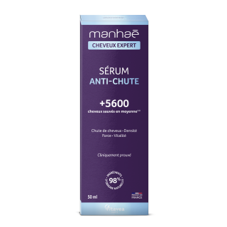 Manhaē Cheveux Expert Serum, anti-căderea părului, ser, 50 ml