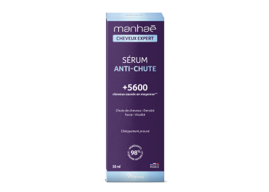 Manhaē Cheveux Expert Serum, anti-căderea părului, ser, 50 ml