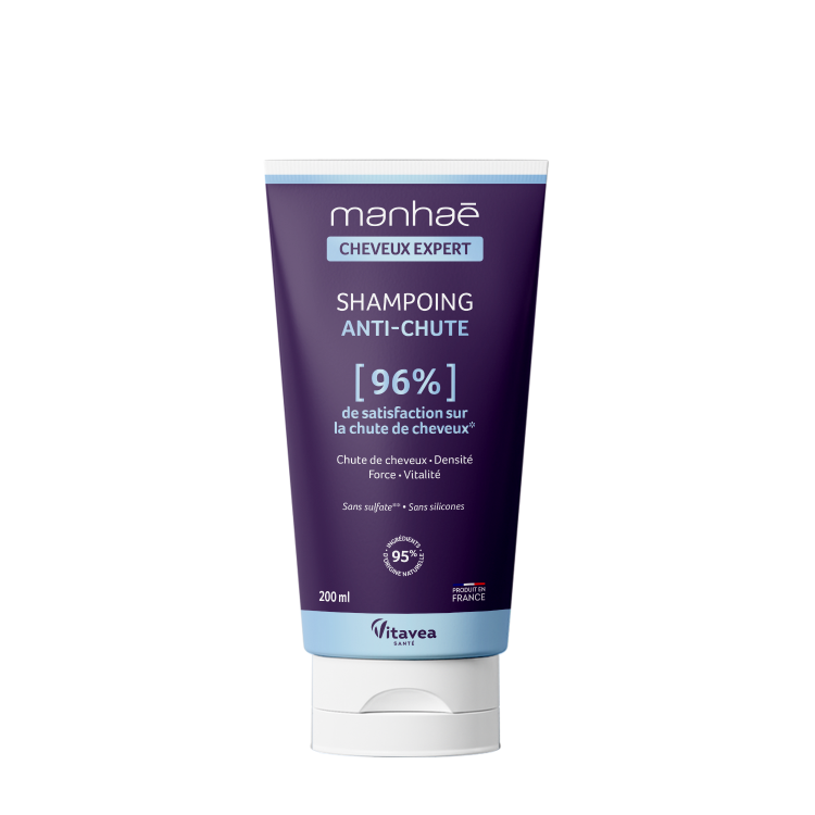 Manhaē Cheveux Expert Șampon, anti-căderea părului, 200 ml