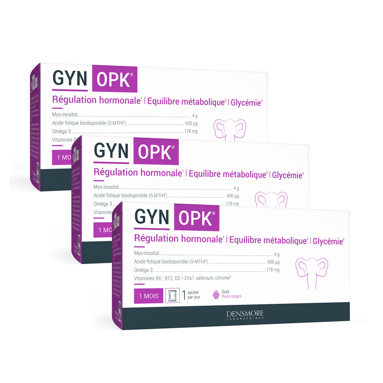 GYN’OPK®, echilibru hormonal, metabolic, glicemie, 3 la preț de 2