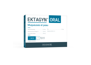 EKTAGYN® ORAL, uscăciune vaginală, disconfort intim, piele uscată, capsule