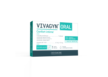 VIVAGYN® ORAL, echilibrul florei intime, probiotic, 7 miliarde UFC* capsulă