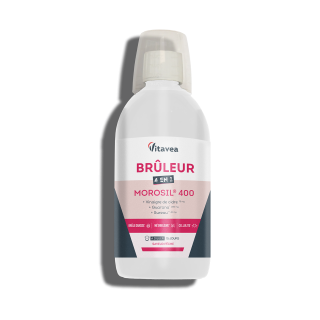 Bruleur 4în1 Morosil® 400, arzător de grăsimi, metabolism, celulită, 500 ml, cură de 15 zile